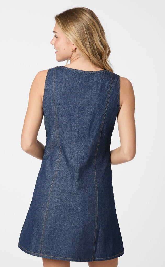 Neo Noir Kjole - Nava - Dark Blue