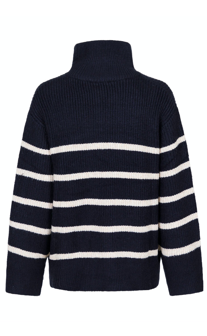 Neo Noir Genser - Nevena - Navy/Sand