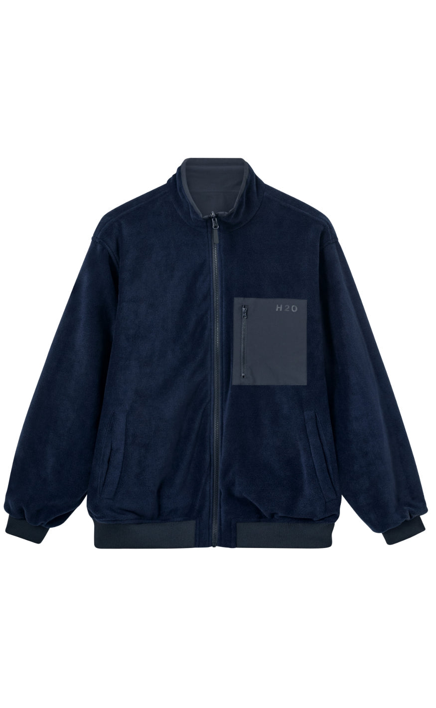 H2O Jakke - Mandø Reversible - Navy