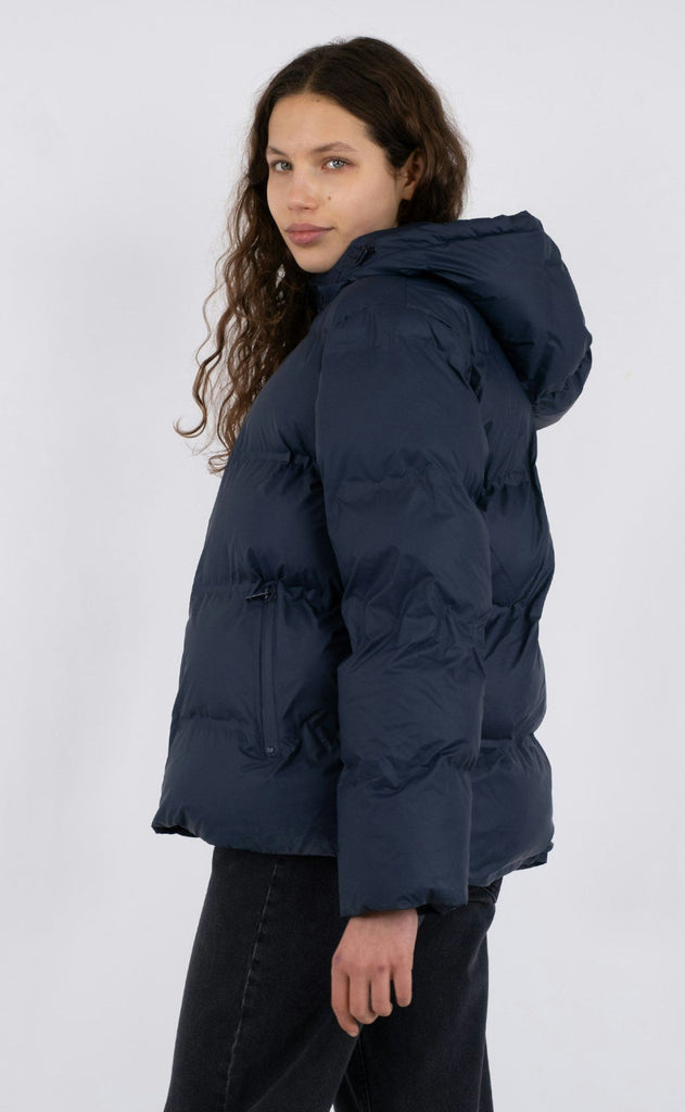 Neo Noir Jakke - Fox Puffer - Navy