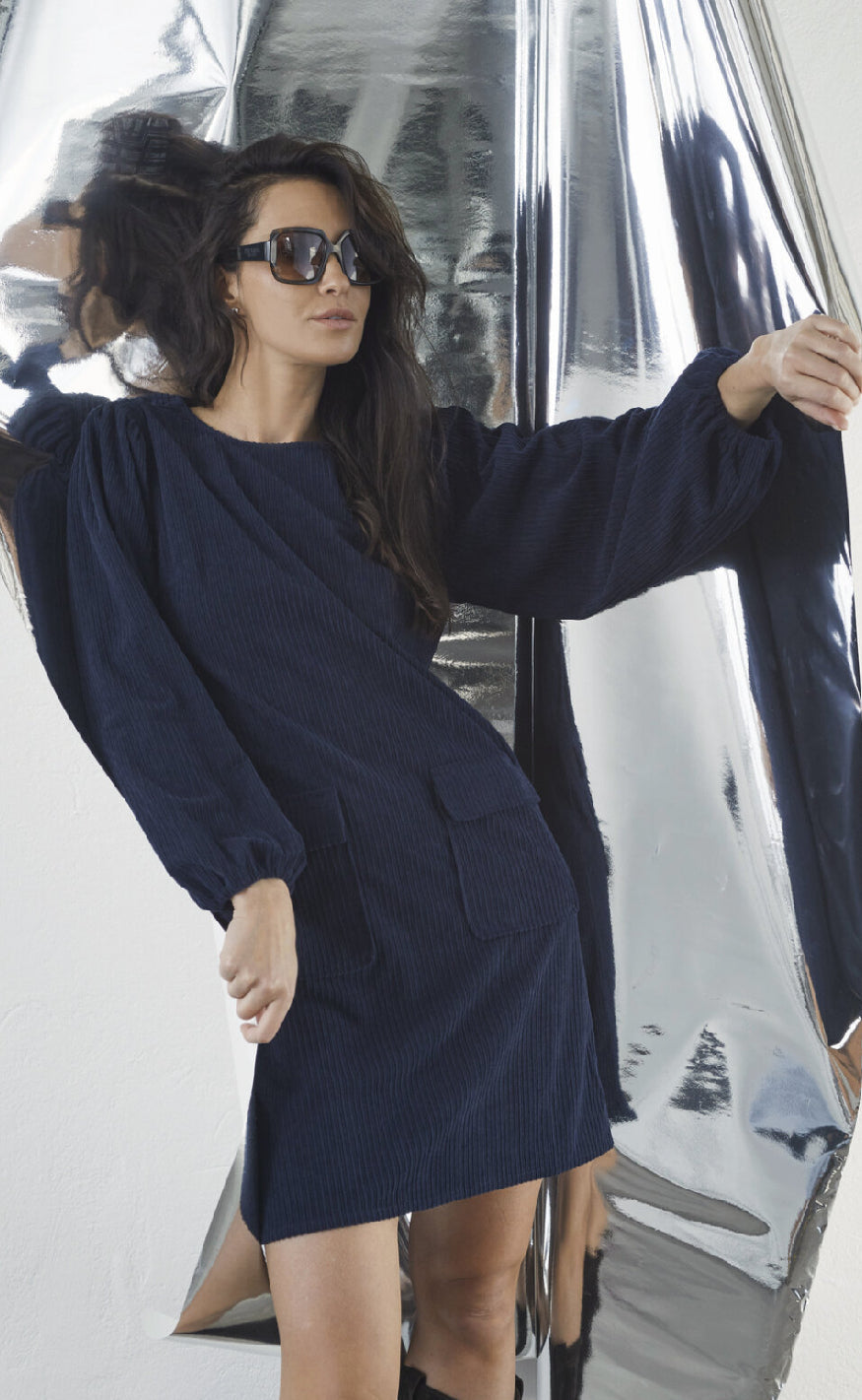 Love & Divine Kjole - Love1366 - Navy