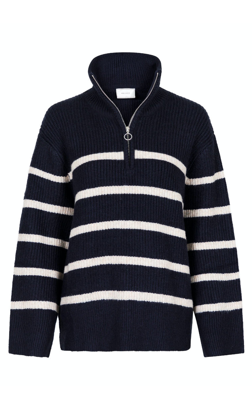 Neo Noir Genser - Nevena - Navy/Sand