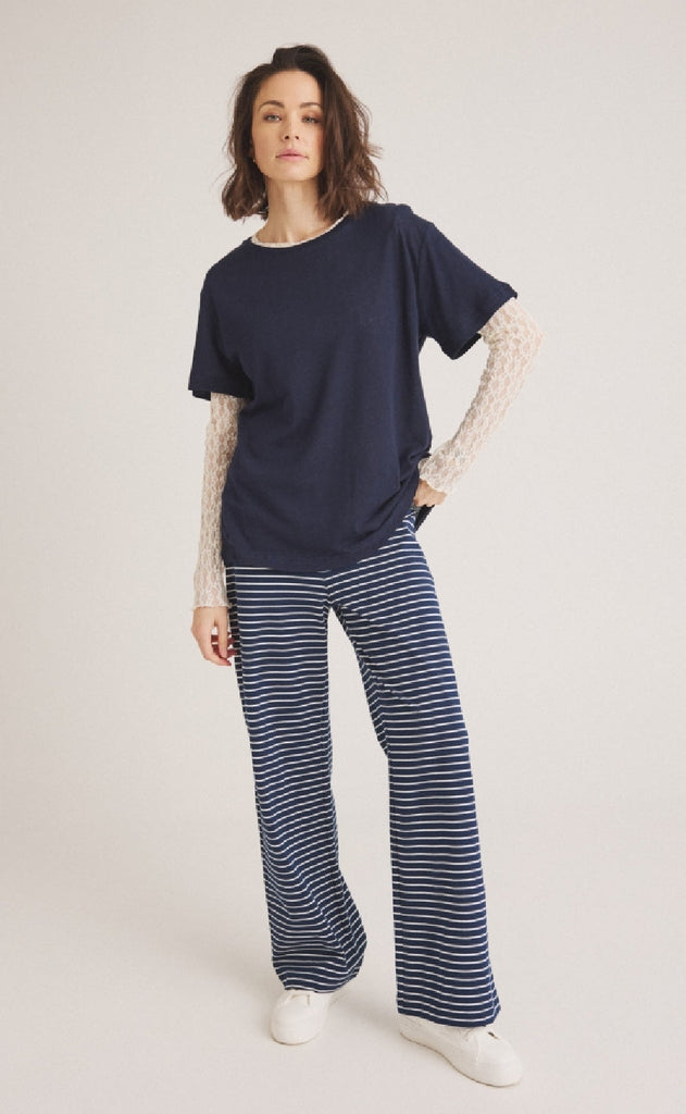 Luxzuz Bukser - Beate - Navy Blue