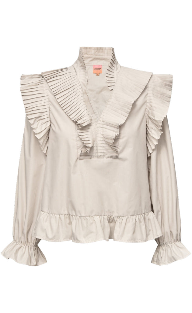 Gossia Bluse - Nazil - Creme