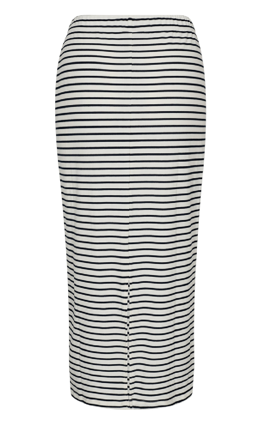 Freequent Skjørt - Zia - Brilliant White w. Navy Blazer