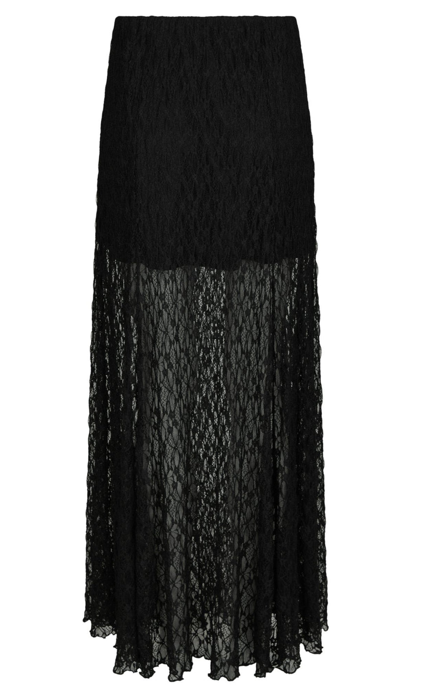 Neo Noir Skjørt - Mariya Lace - Black