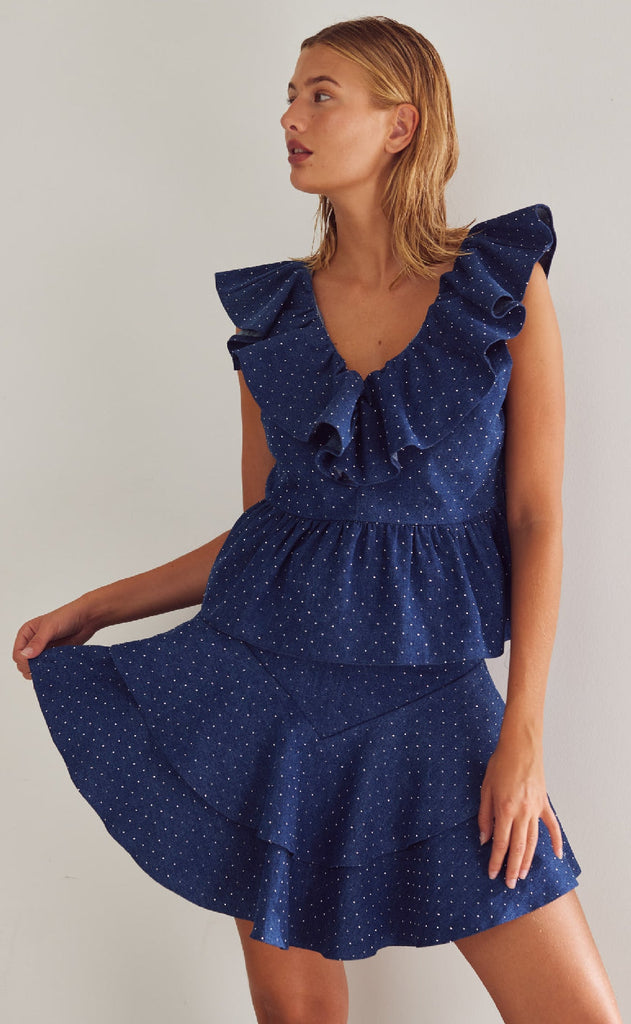 Noella Skjørt - Lilianna - Blue Wash