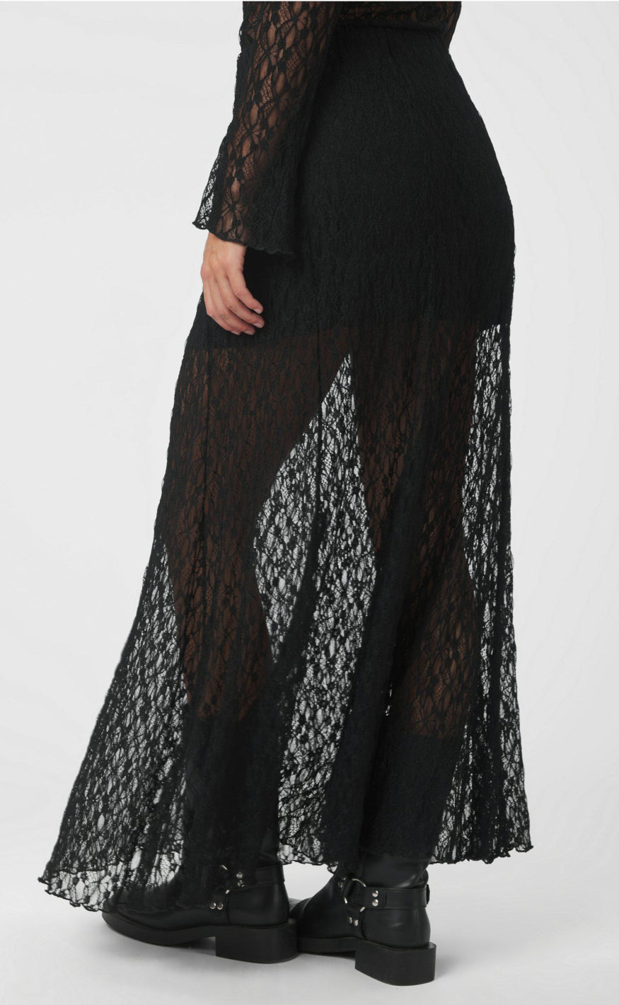 Neo Noir Skjørt - Mariya Lace - Black