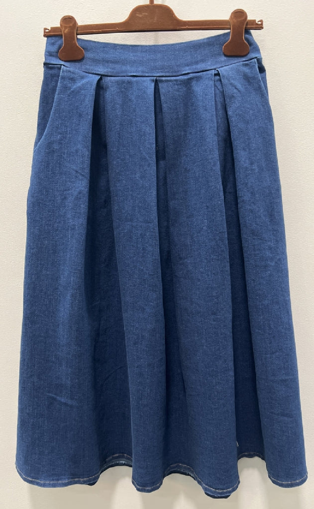 Marta Du Chateau Skjørt - Aila - Medium Blue