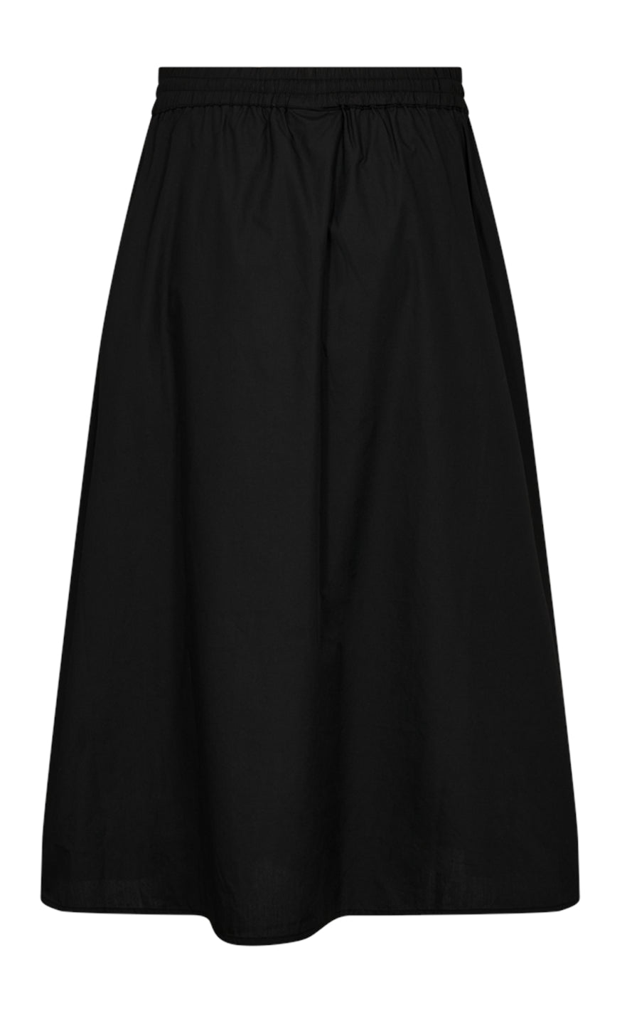 Freequent Skjørt - Breeze - Black