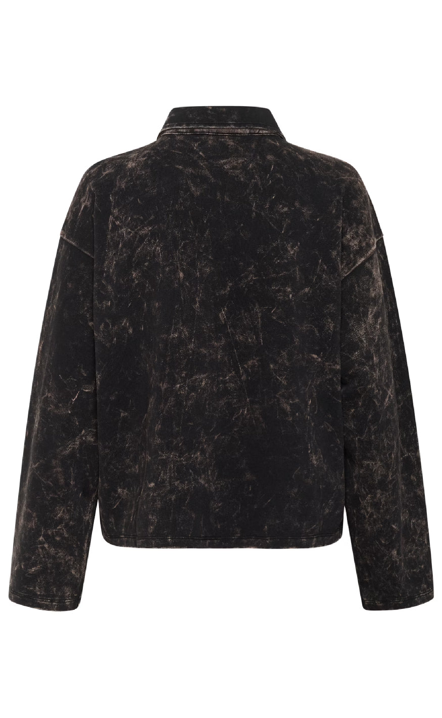 Gestuz Bluse - Neia - Black Brown Washed