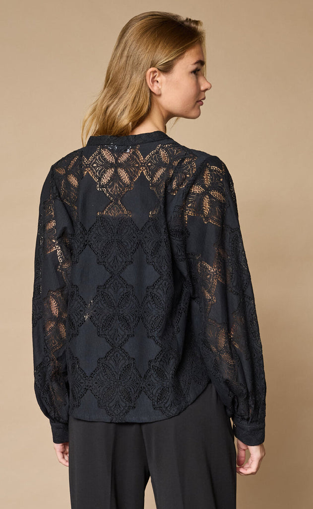 Love & Divine Bluse - Love1307 - Black