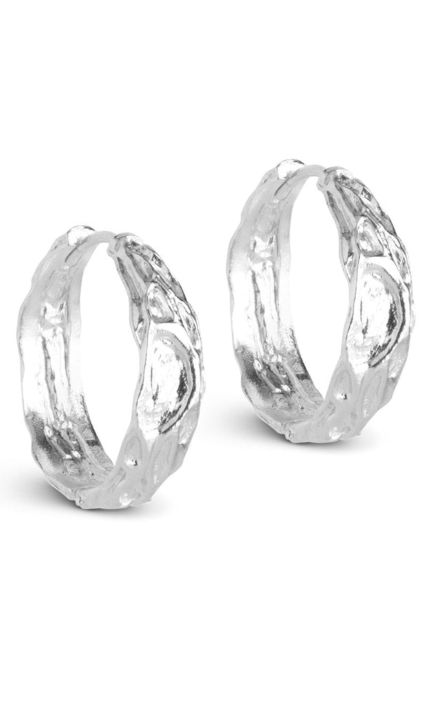 Enamel Copenhagen Øreringer - Nela Big - Silver Colour