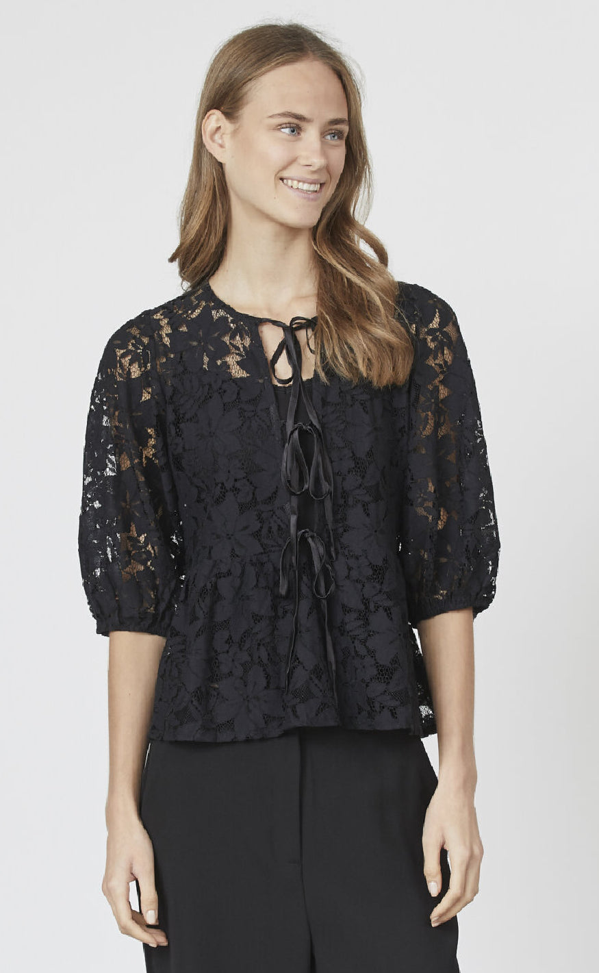 Sisters Point Bluse - Nell-P.Topp 2 - Black