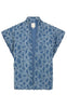 Gossia Vest - Nena - Denim Flowers