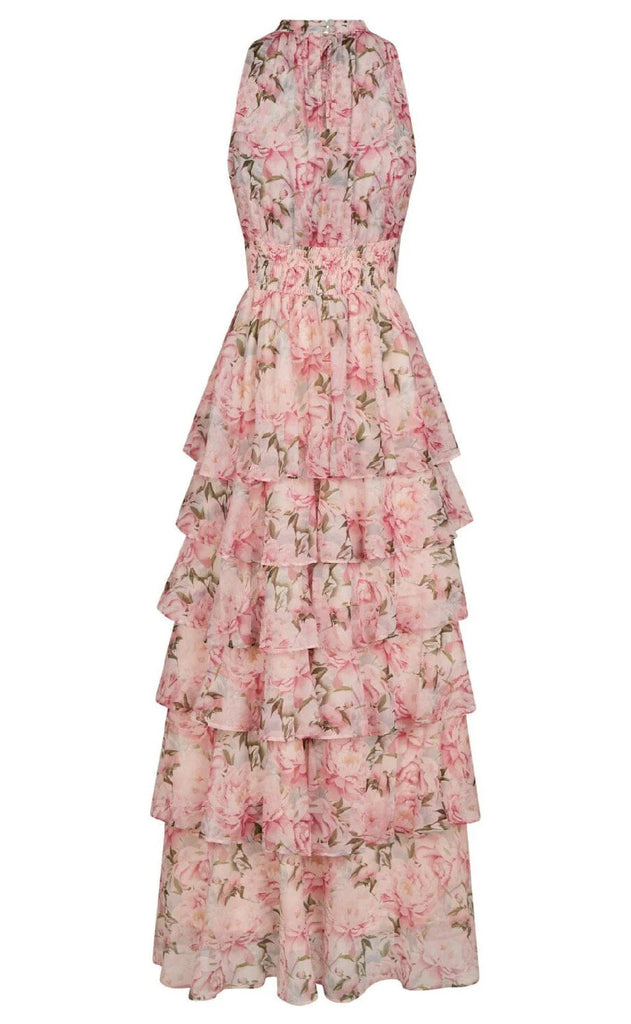 Neo Noir Kjole - Marli Chiffon - Rose
