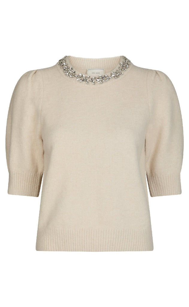 Neo Noir Bluse - Maia Stone - Ivory