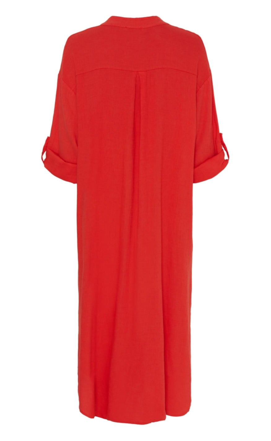 Marta Du Chateau Kjole - 93911 Ness - Red