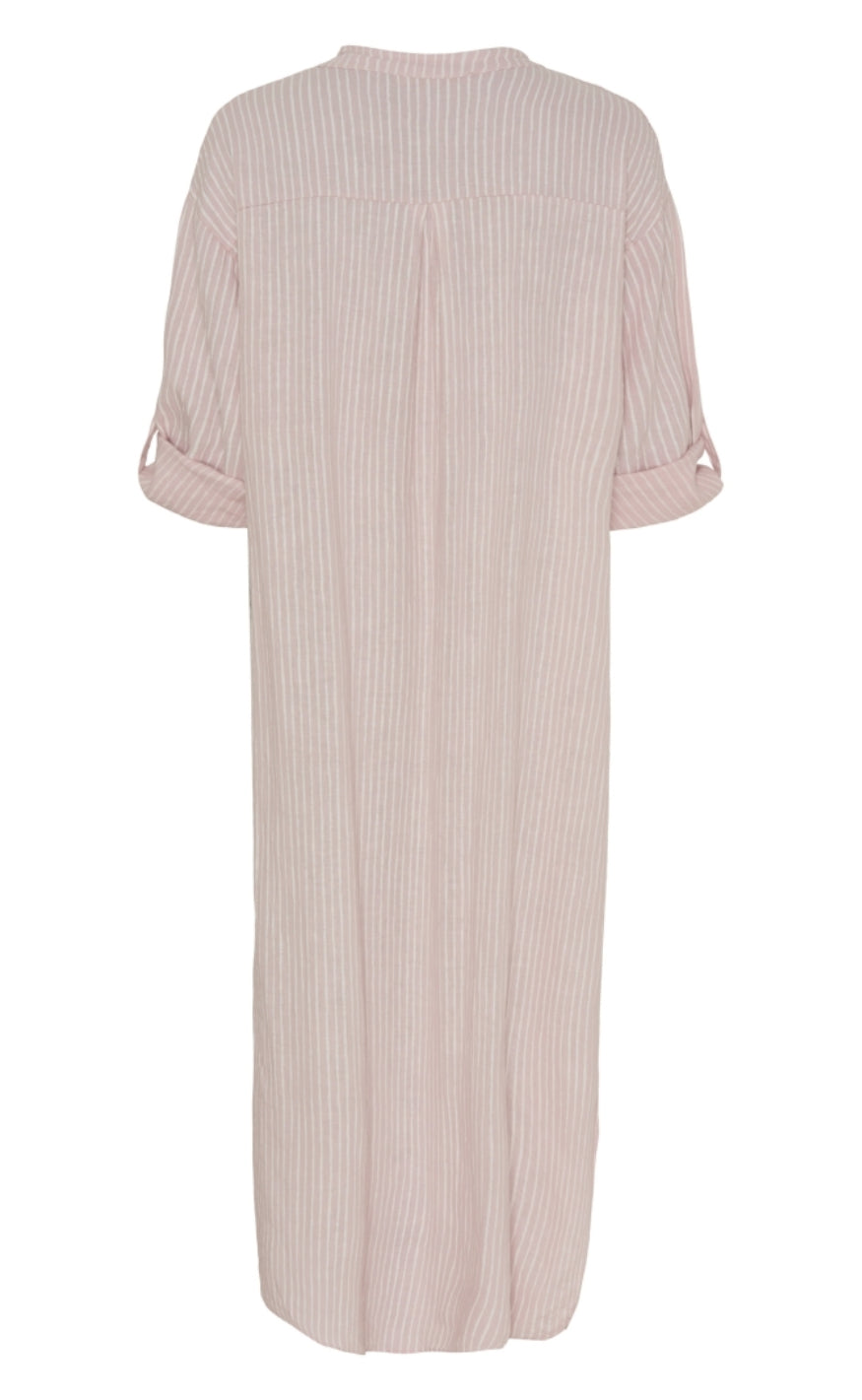 Marta Du Chateau Kjole - 93911-1 Ness - Rose/White Stripe