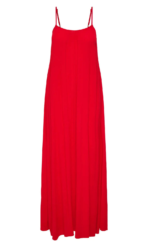 ONLY Kjole - Niki Strap - High Risk Red