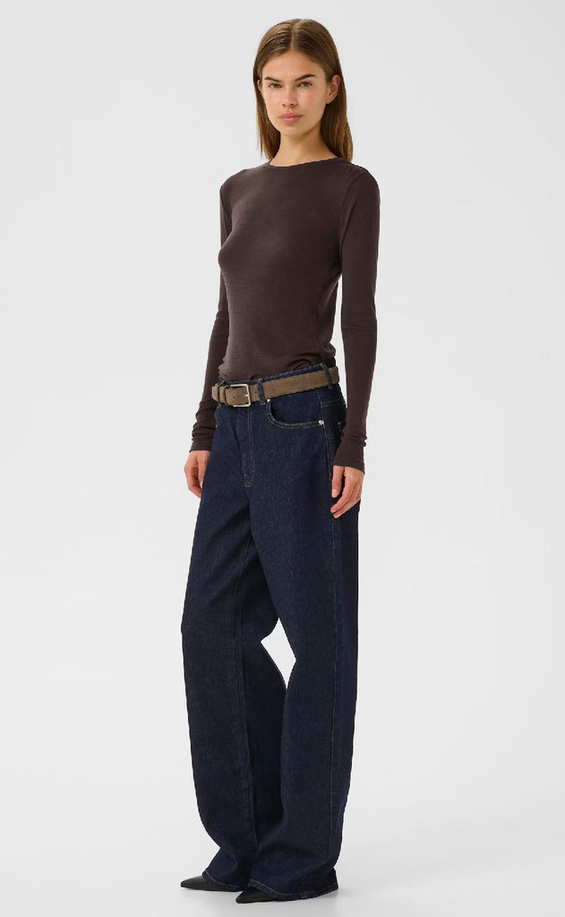 Gestuz Bluse - Ninia LS - Mole