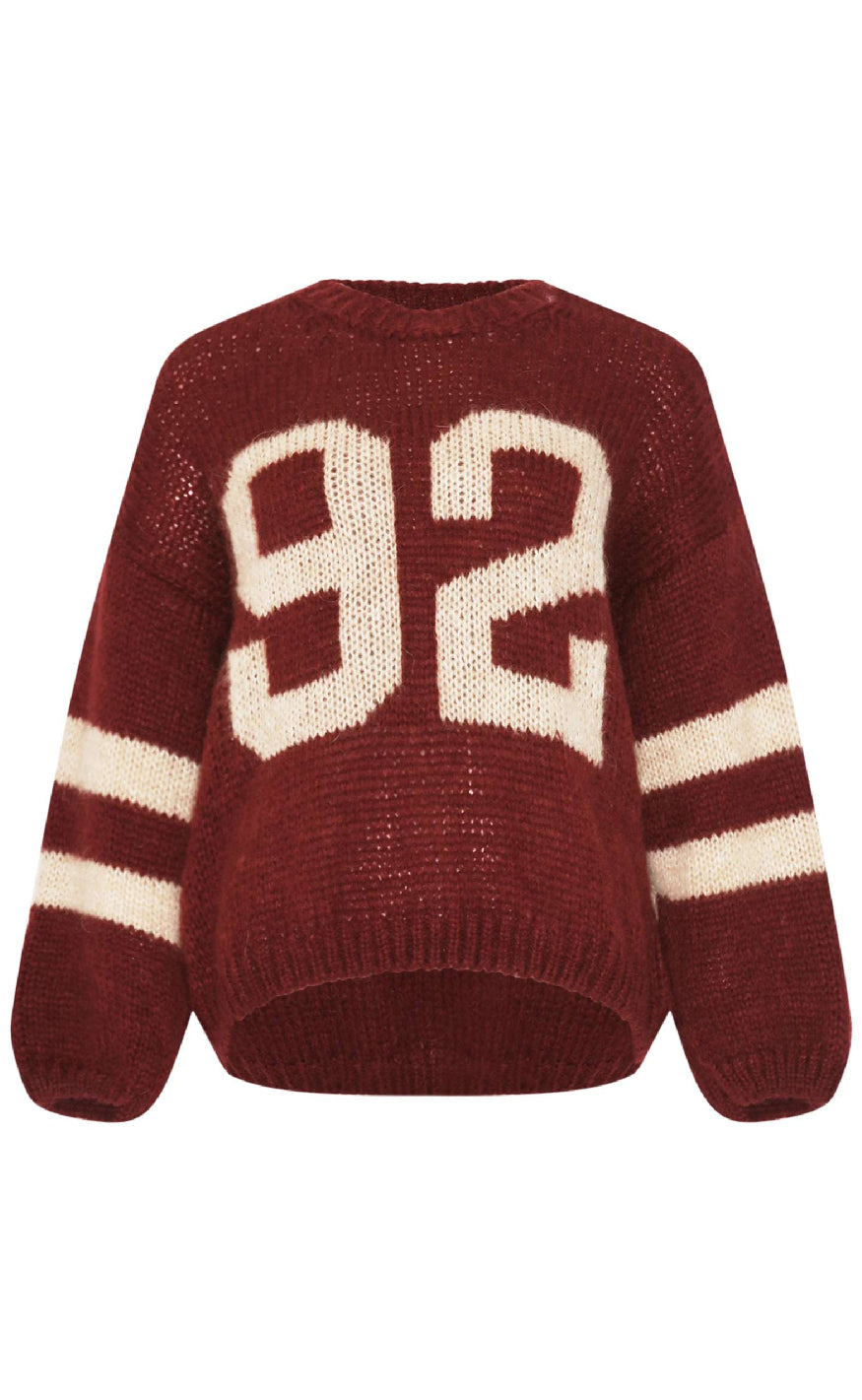 Noella Genser - Ninety-Two - Bordeaux Ivory