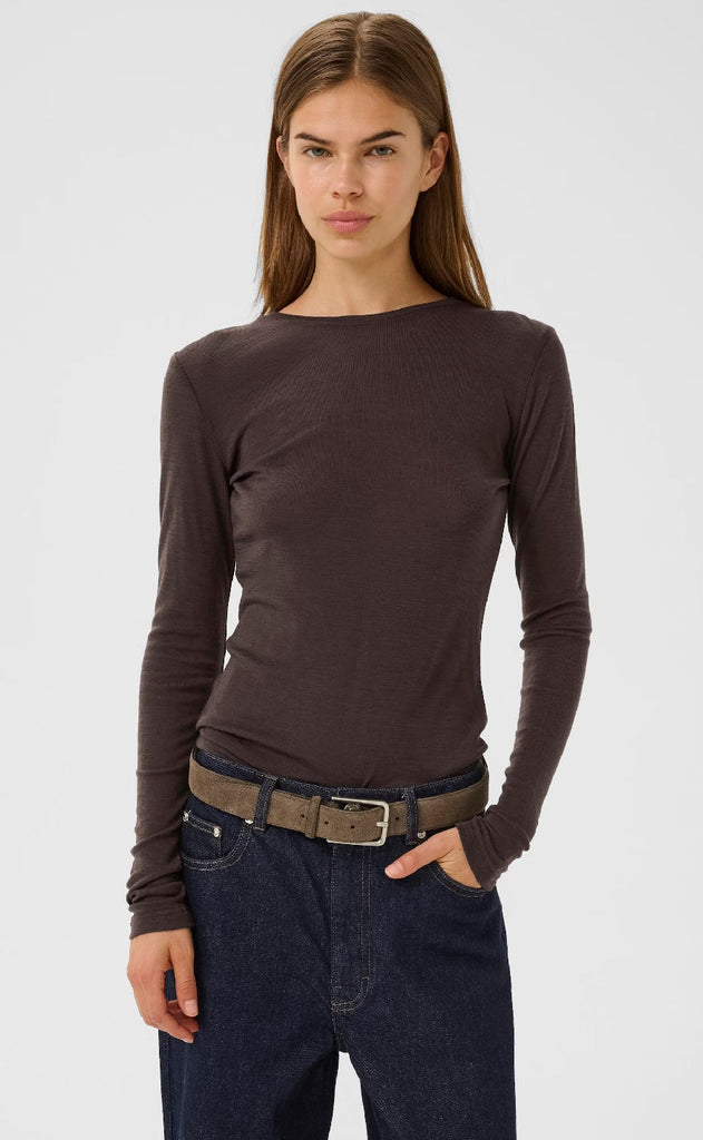 Gestuz Bluse - Ninia LS - Mole