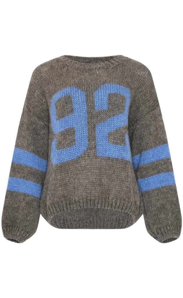 Noella Genser - Ninety-Two - Grey Melange Blue