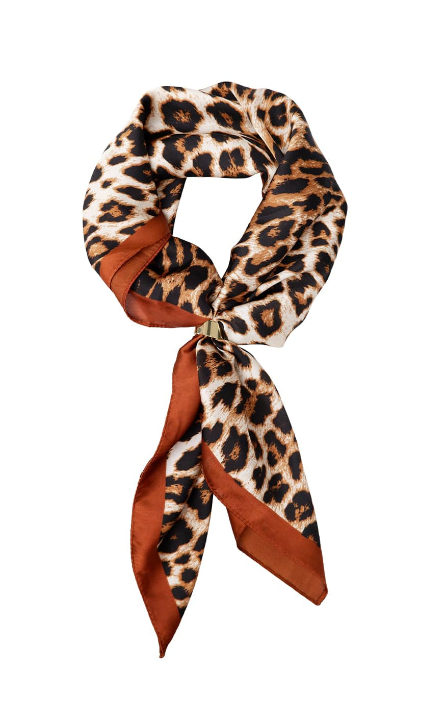 Black Colour Skjerf - Nira Mini - Leo