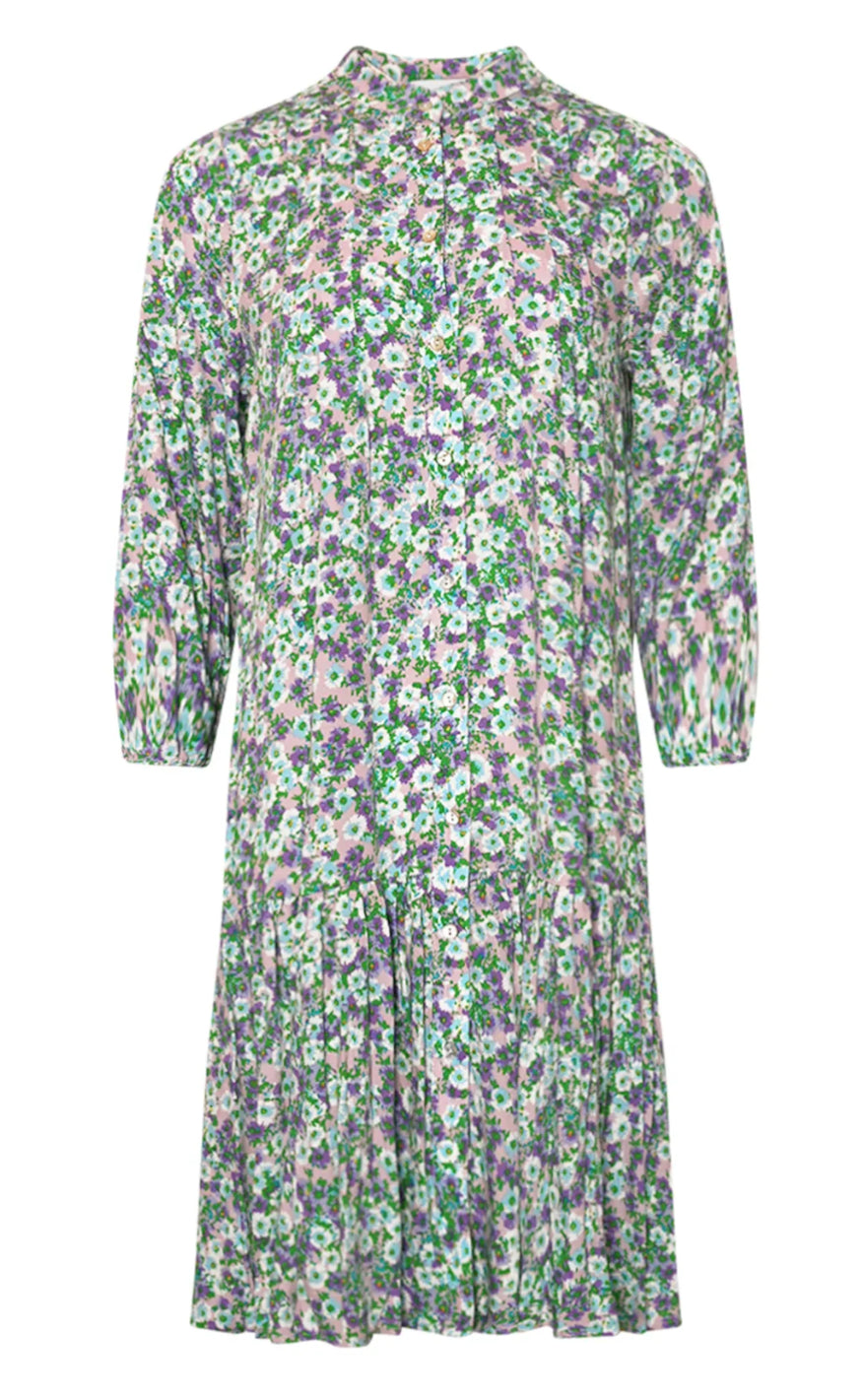 Noella Kjole - Imogene Short - Lavender Flower
