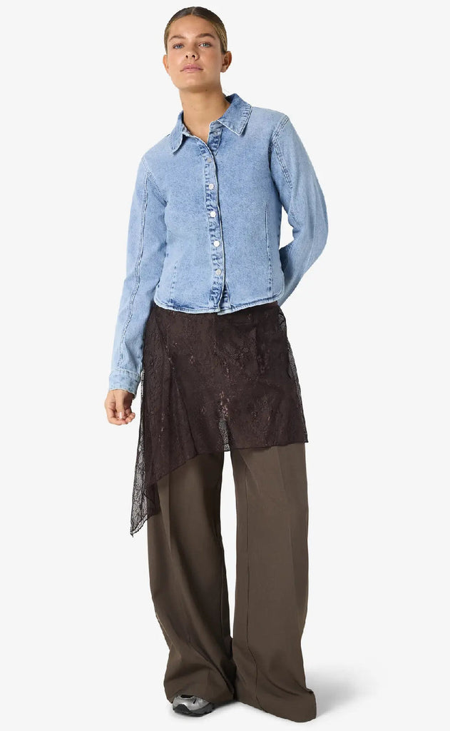 Noisy May Skjørt - Ida Elasticated Lace - Delicioso