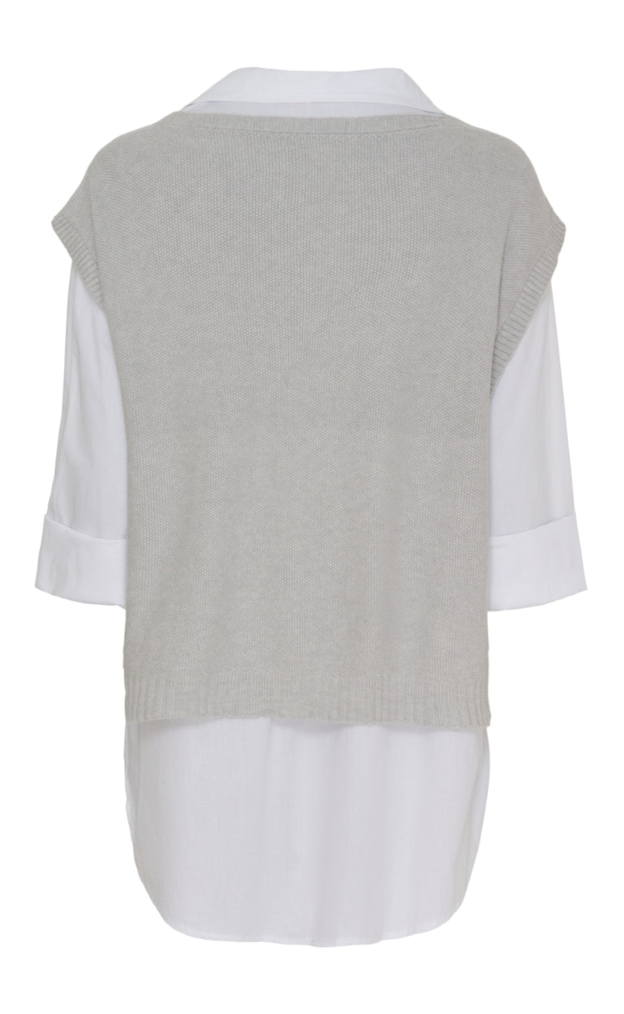 Marta Du Chateau Skjorte - 80389 Norah - Grey