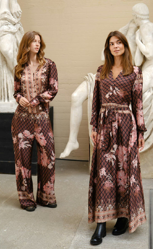 Neo Noir Bluse - Massima Botanical - Black