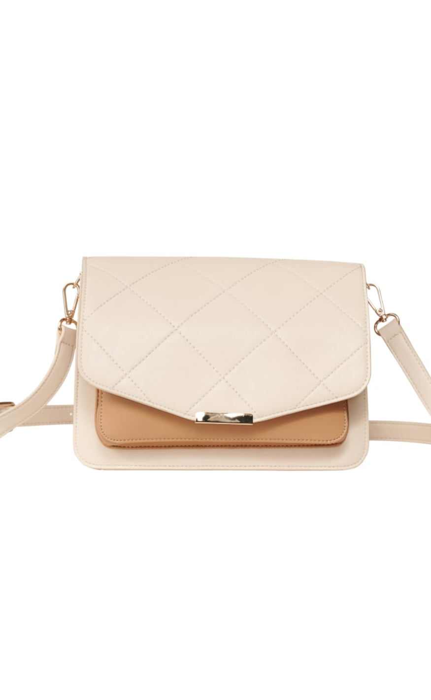 Noella Veske - Blanca Multi Compartment - Nude Leather Look