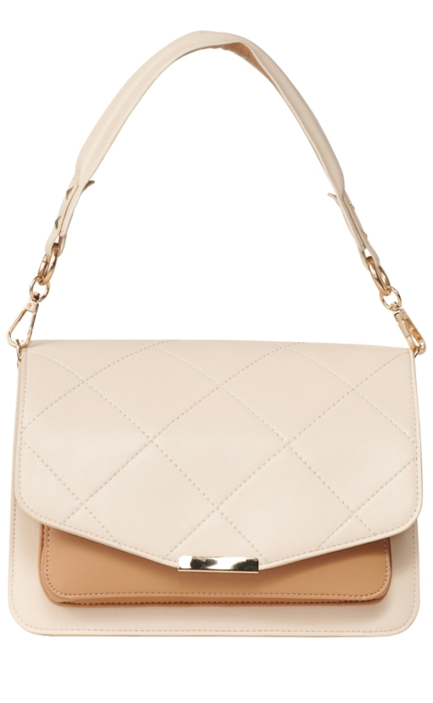 Noella Veske - Blanca Multi Compartment - Nude Leather Look