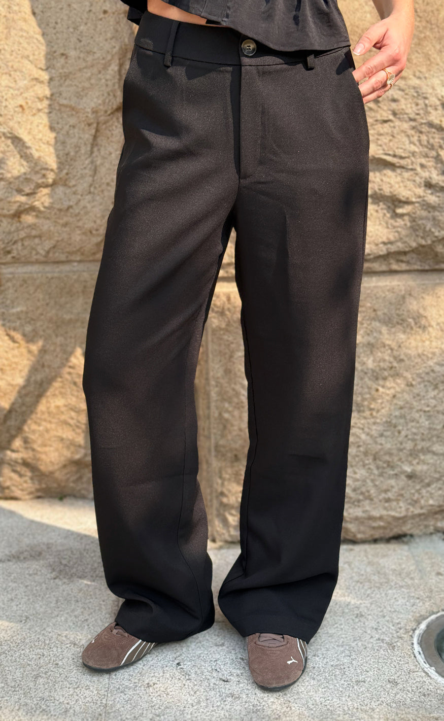 Say INA Copenhagen Bukser - Laura Suit - Black