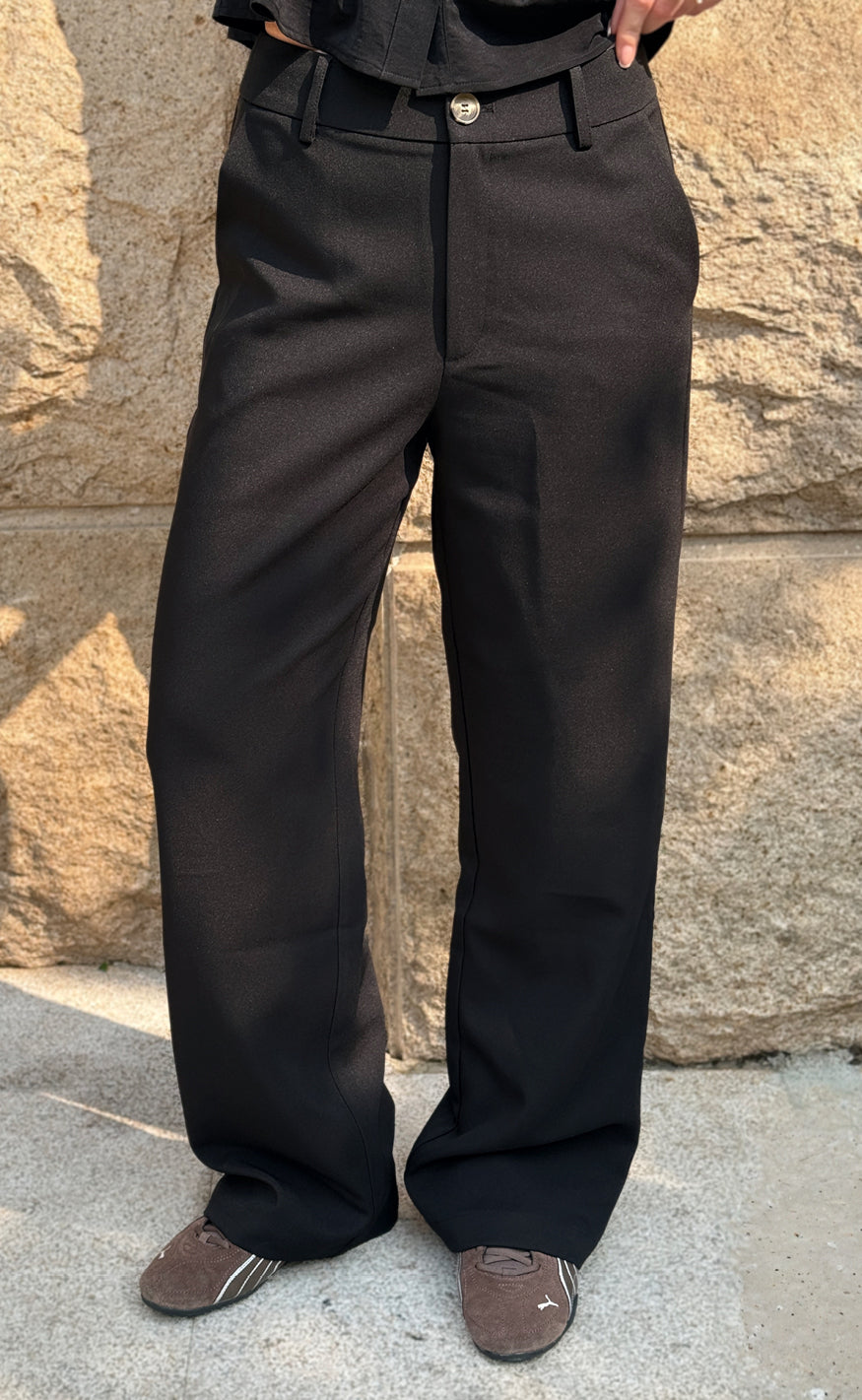 Say INA Copenhagen Bukser - Laura Suit - Black