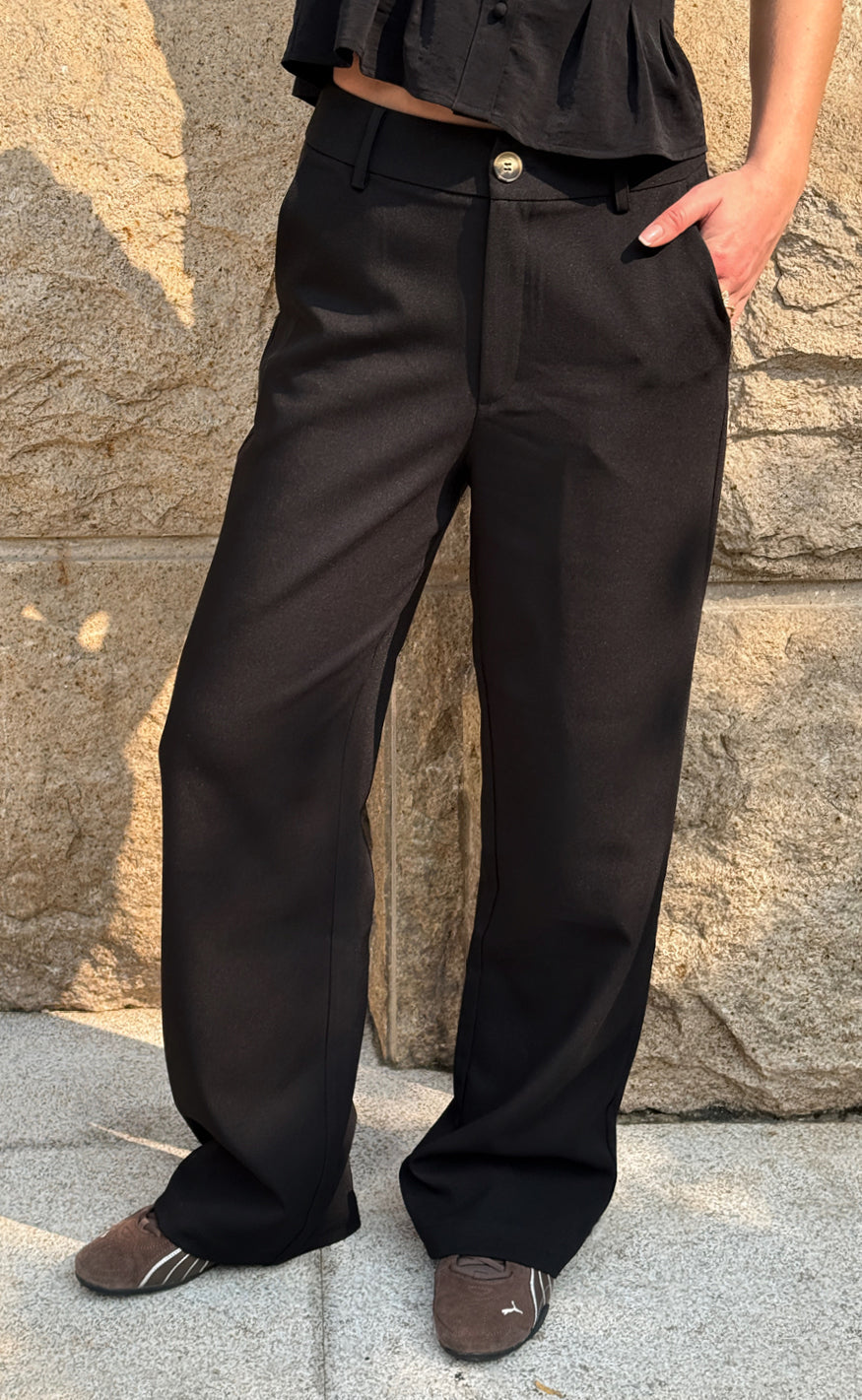 Say INA Copenhagen Bukser - Laura Suit - Black