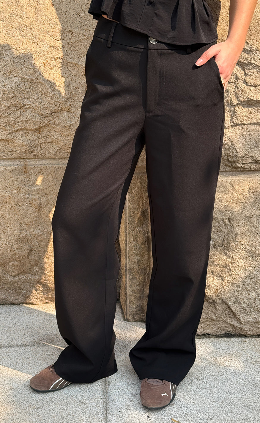 Say INA Copenhagen Bukser - Laura Suit - Black