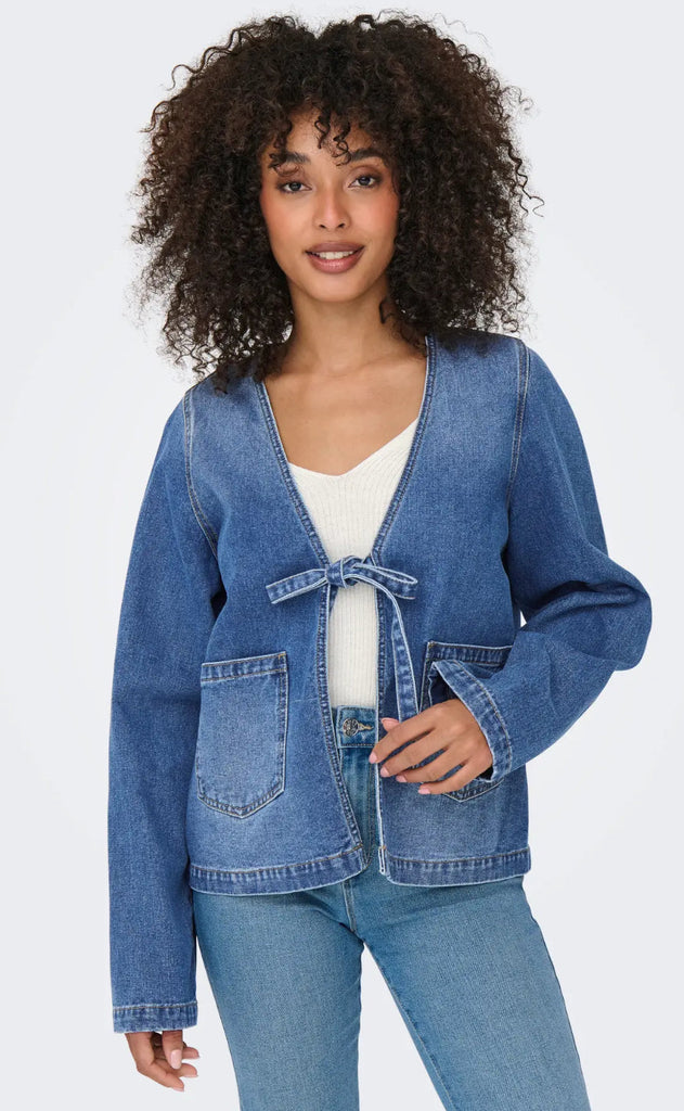 ONLY Jakke - Jenna - Medium Blue Denim