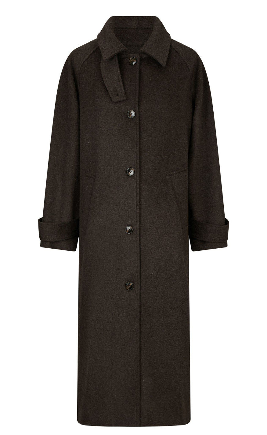 Neo Noir Jakke - Keaton - Chocolate Brown