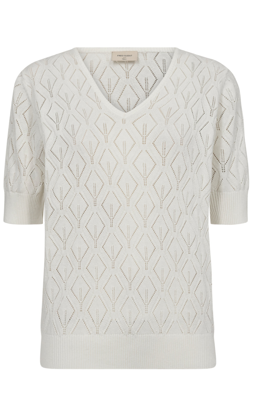 Freequent Pullover - Dodo - Off White