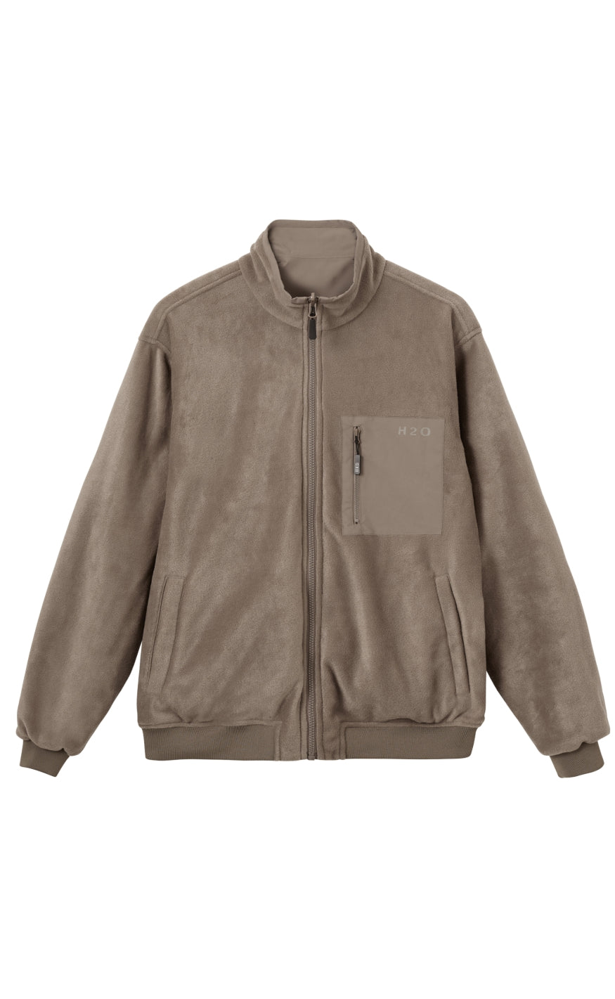H2O Jakke - Mandø Reversible - Dusty Oak