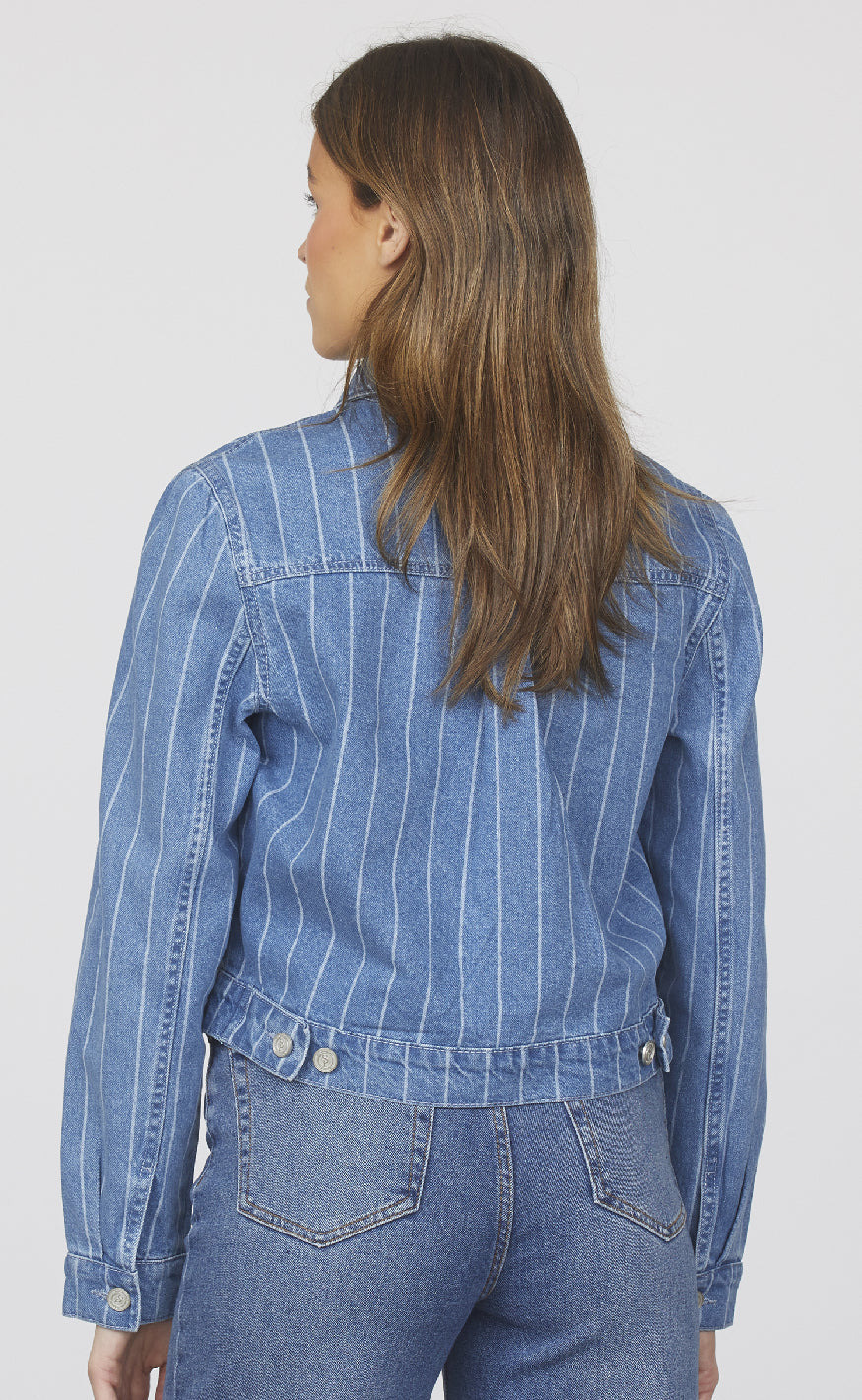 Sisters Point Jakke - Obita - Medium Blue/Stripe
