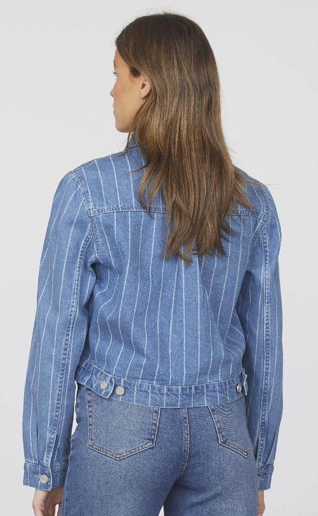 Sisters Point Jakke - Obita - Medium Blue/Stripe