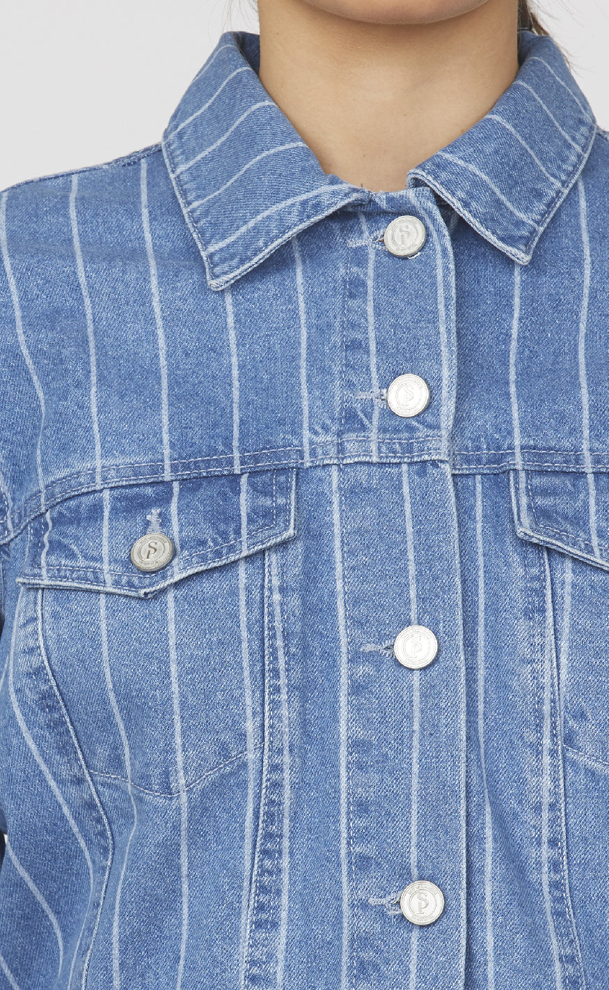 Sisters Point Jakke - Obita - Medium Blue/Stripe