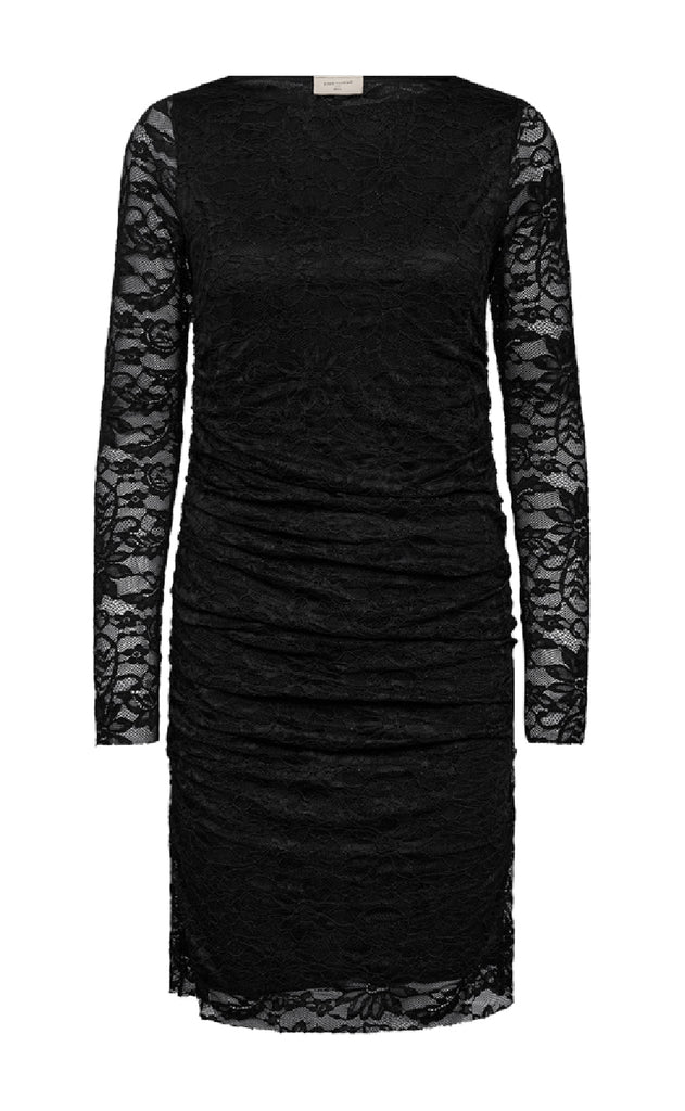 Freequent Kjole - Odessa - Black w. Black