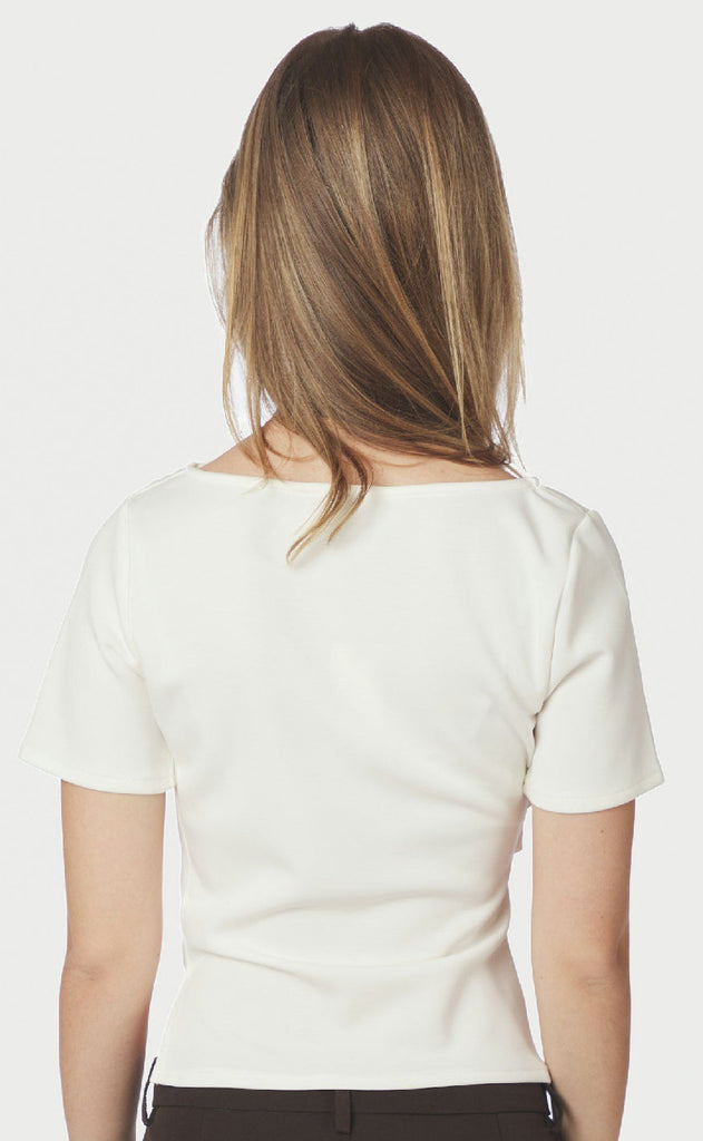 Neo Noir Bluse - Rasmine Soft - Off White