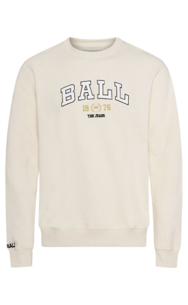 BALL Original Sweatshirt - L. Taylor - Off White