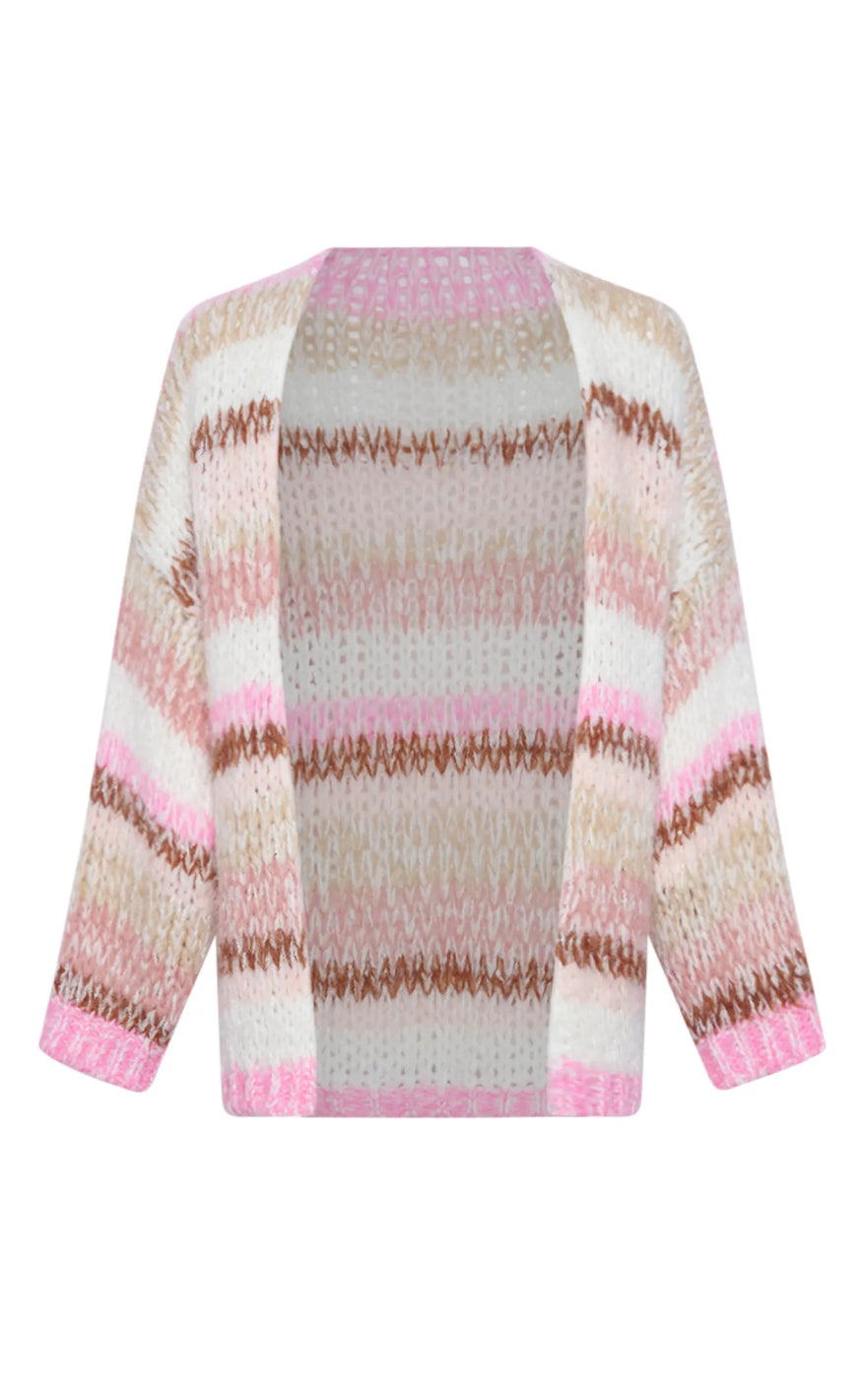 Noella Cardigan - Jolee - Oakleigh Rose Stripe
